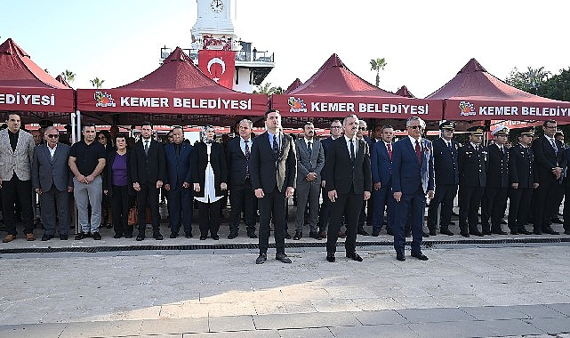 Büyük Önder Kemer’de anıldı