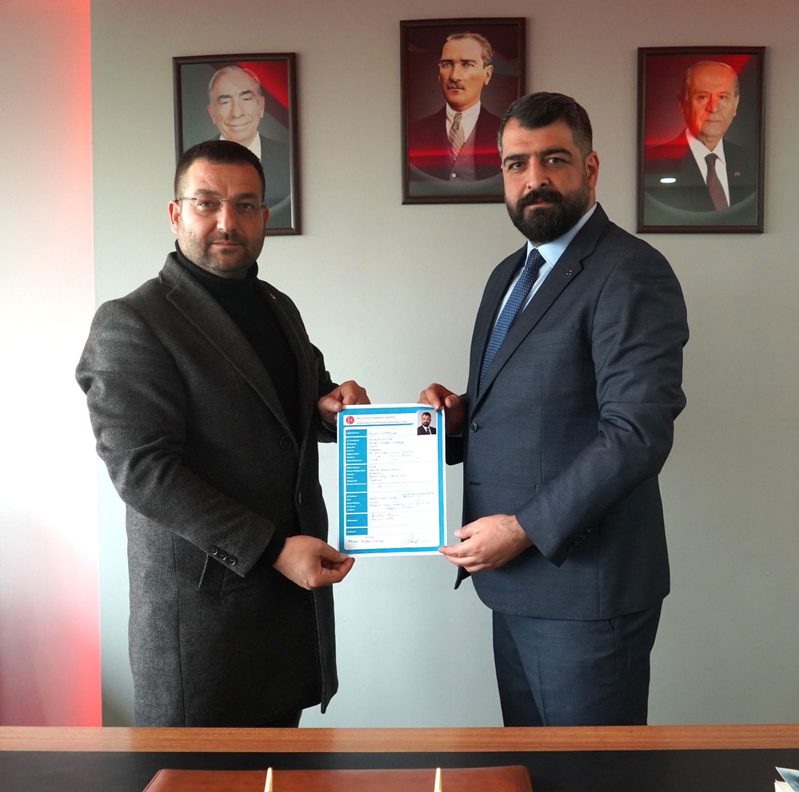 Gazeteci Ahmet Çağdaş Çatoğlu, MHP İlkadım Meclis Üyeliğine Başvurdu.