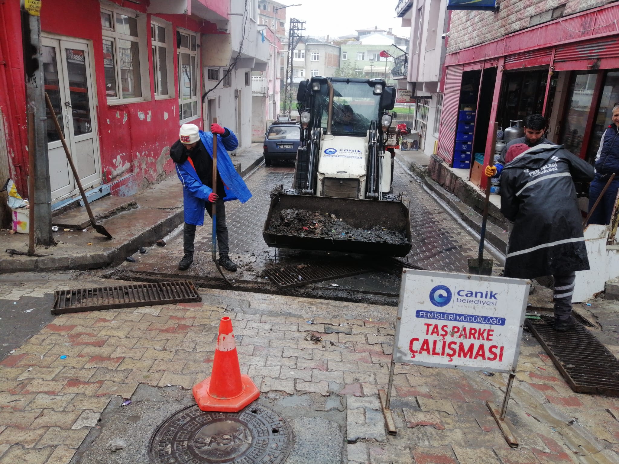 Canik’te Ekipler Sahada