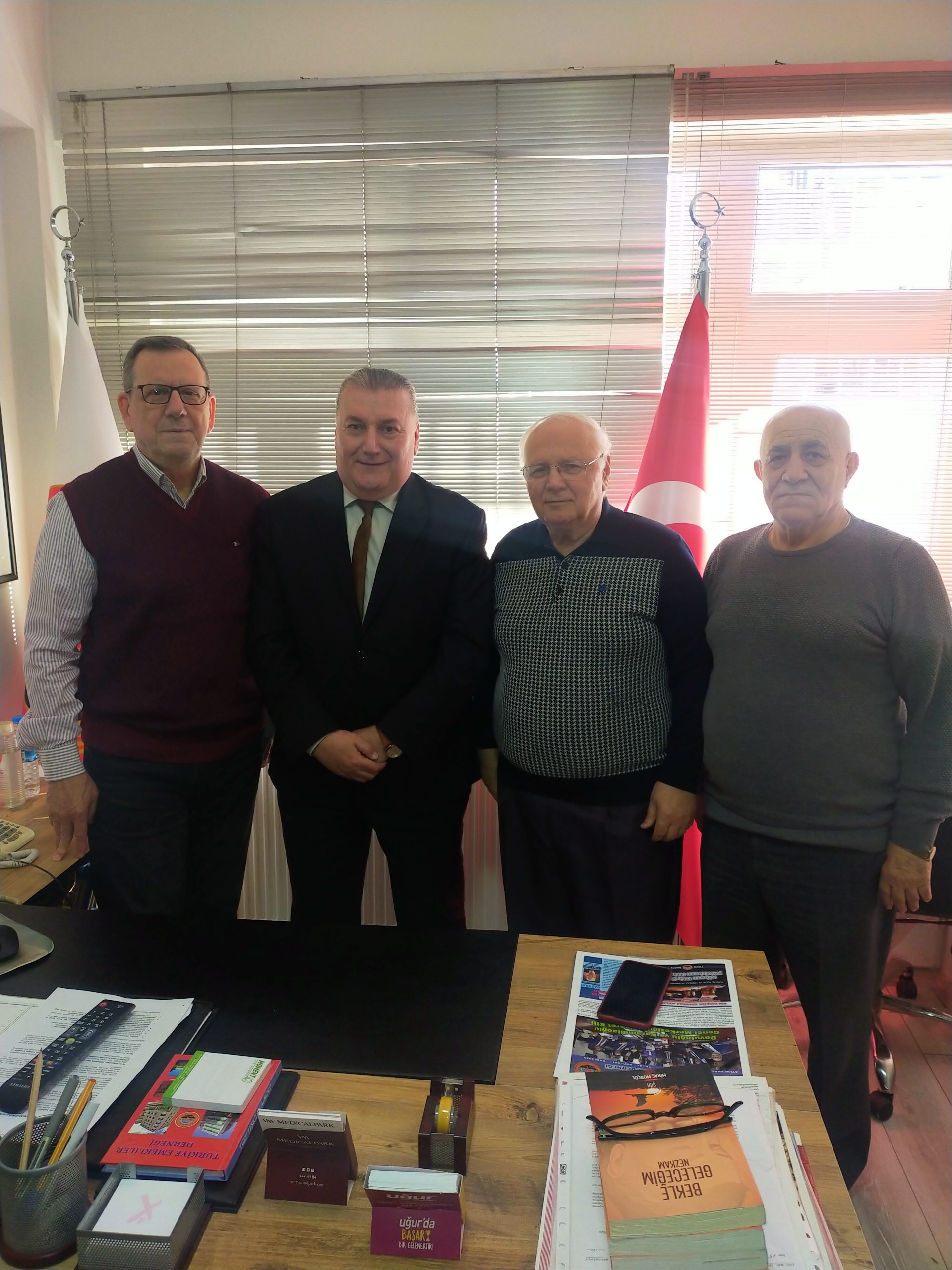 MORÇÕL Emekliler Derneğini Ziyaret Etti