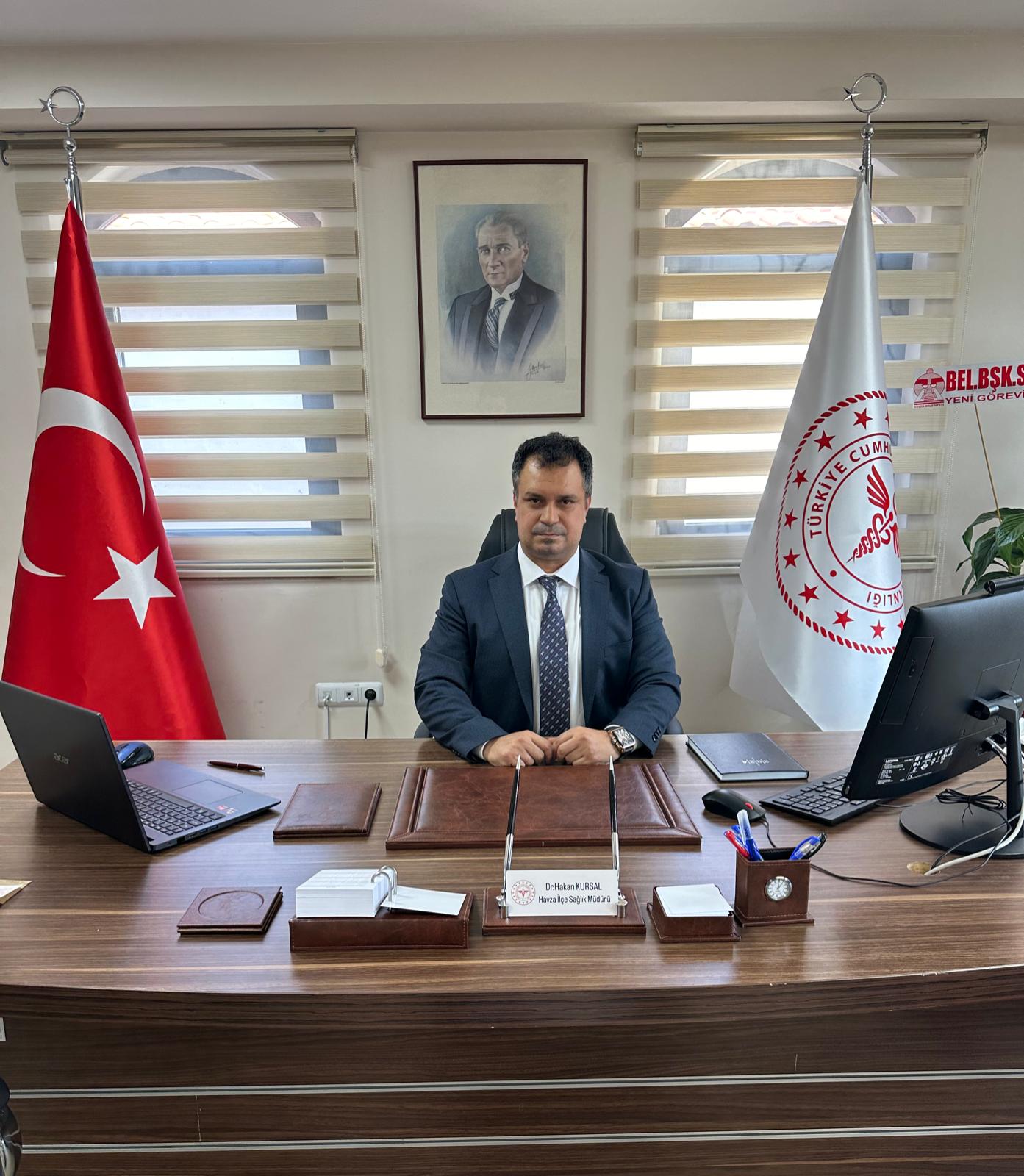 Kursal, Havza İlçe Sağlık Müdürü olarak atandı.