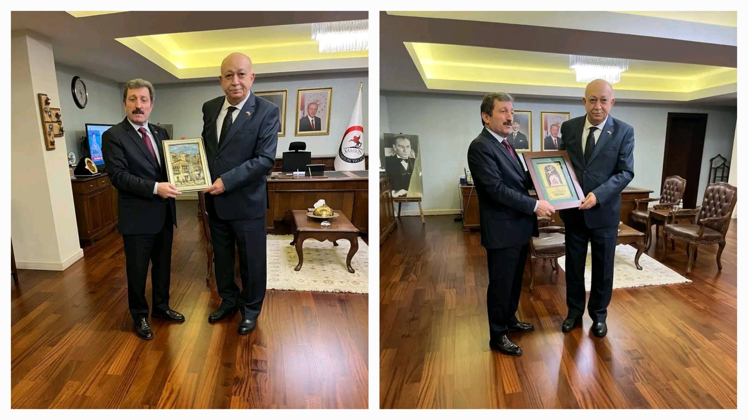 Nikoloz IASHVILI Samsun Valisini Ziyaret Etti