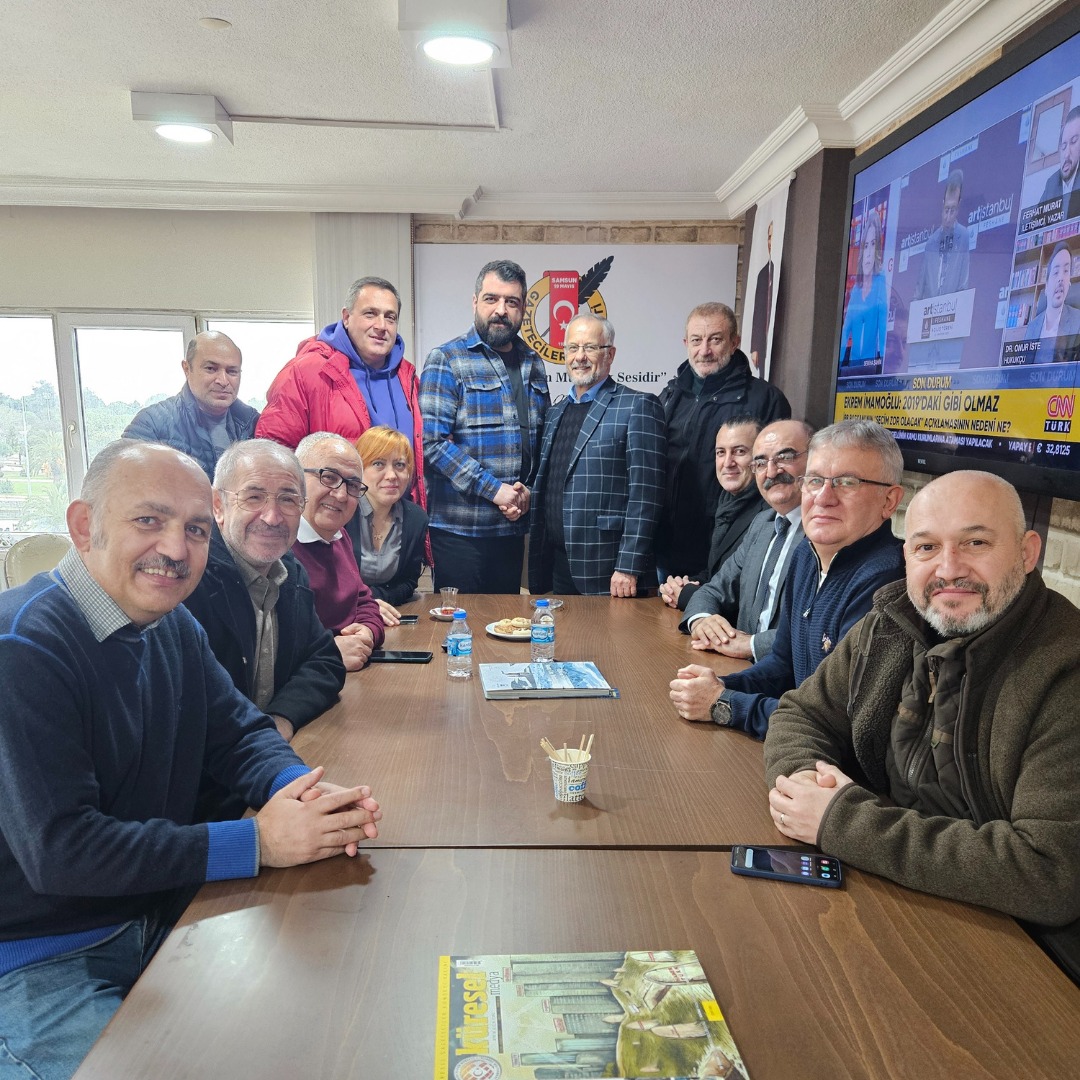 Çatoğlu’na, 19 Mayıs Gazeteciler Cemiyeti’nden tam destek geldi!
