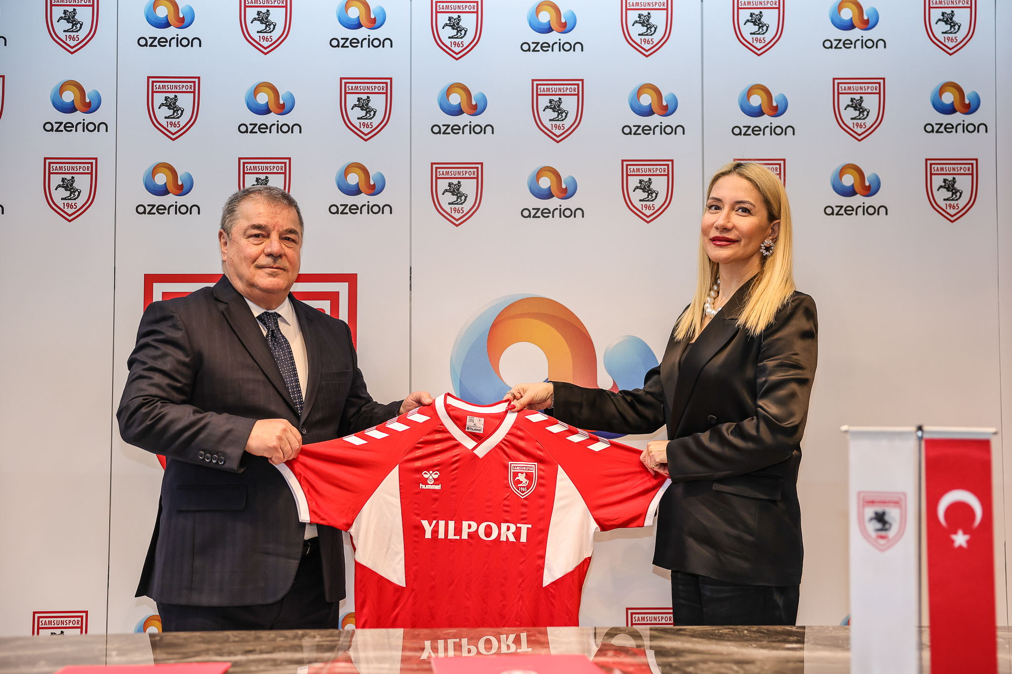 Yılport Samsunspor,Azerion ile iş birliği anlaşması gerçekleştirdi.