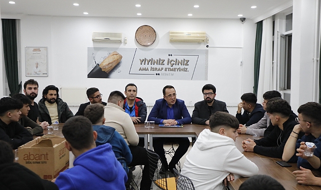 Başkan Savran, Tügva’lı Gençlerle buluştu 