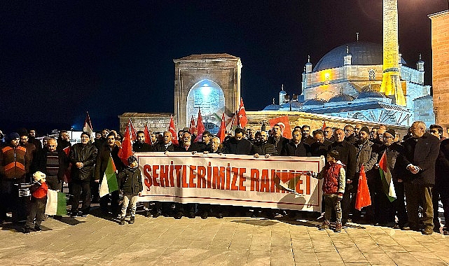 Nevşehir’de terör ve israil’in gazze’ye yönelik saldırıları protesto edildi