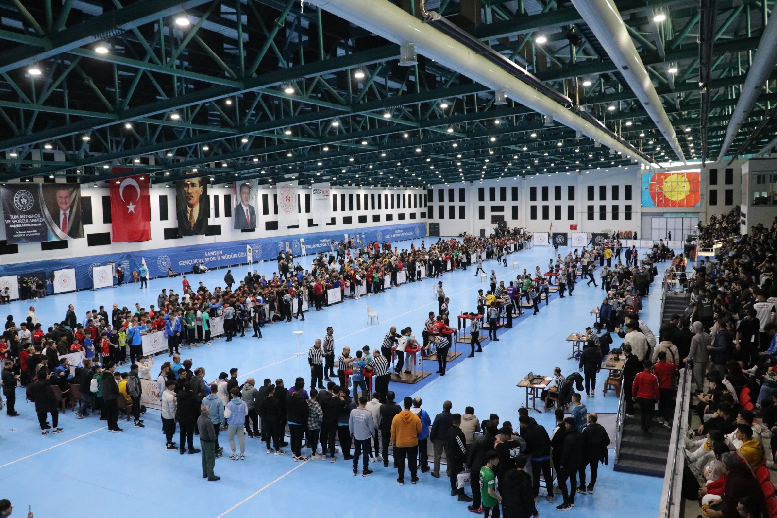 Samsun'da spor şöleni başladı