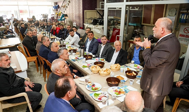 Sandıkçı’ya Esnaflardan Tam Destek 