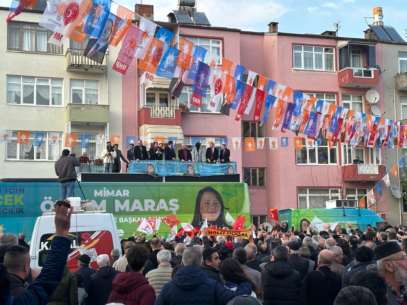 ATAKUM COŞKUYLA “ÖZLEM MARAŞ” DEDİ