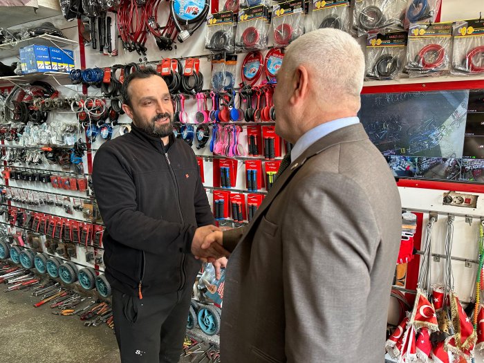 Başkan Adayı Köz, sahada