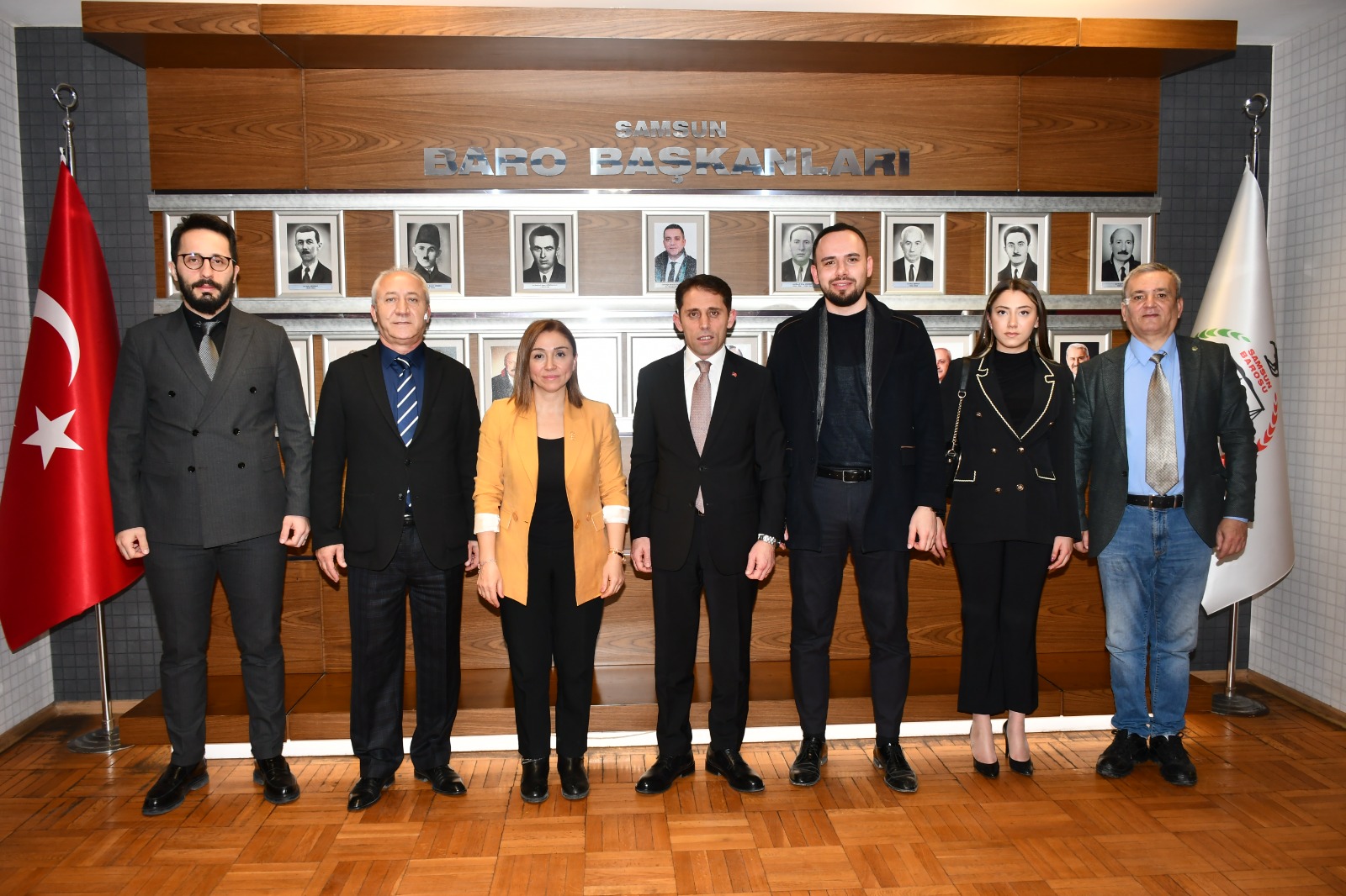 Yeşilyurt Samsun barosu’nu ziyaret etti .