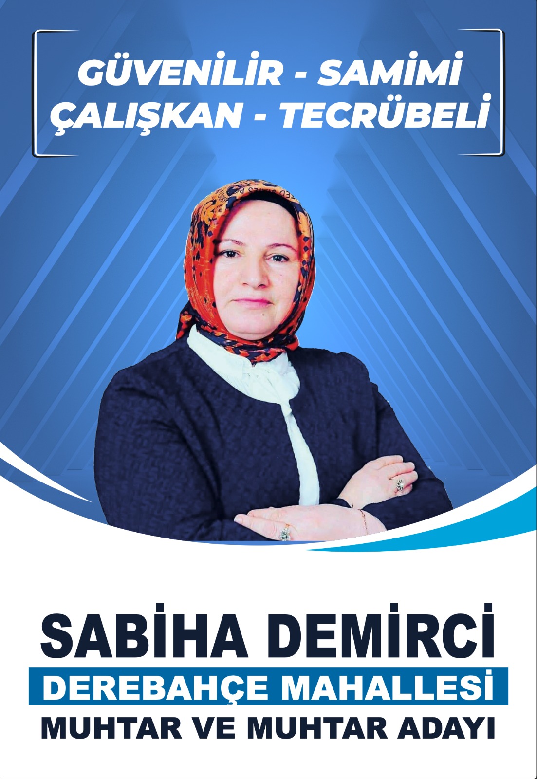 Sabiha DEMİRCİ,Biz derebahçe olarak büyük bir Aileyiz