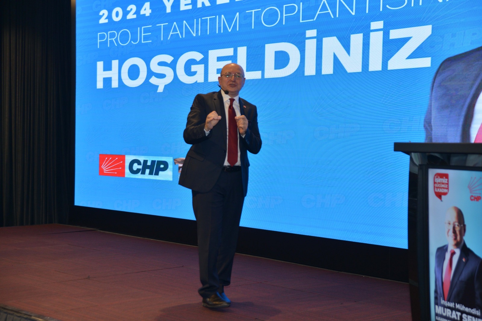 Murat Şenel İlkadım için projelerini tanıttı