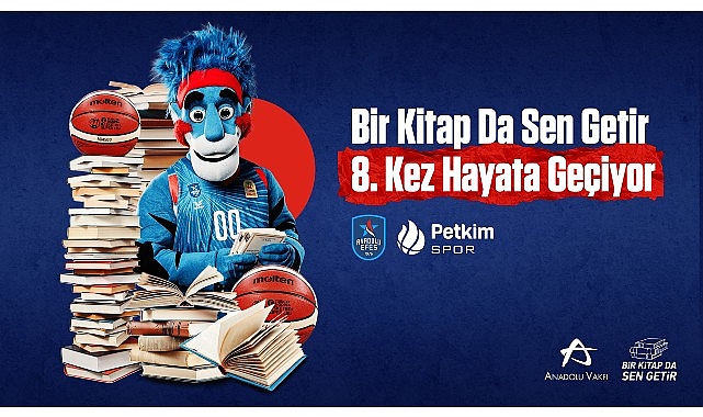 Anadolu Efes’in “Bir Kitap Da Sen Getir” Kampanyası, Sekizinci Yılında da Binlerce Çocuğu Kitaplarla Buluşturacak