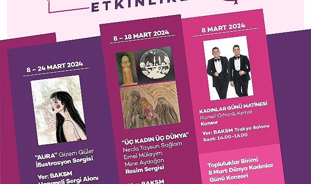 Beylikdüzü Belediyesi, 8 Mart Dünya Emekçi Kadınlar Günü’nde bir dizi etkinlik düzenliyor. Gizem Güler’in İllustrasyon sergisiyle başlayacak etkinlikler,