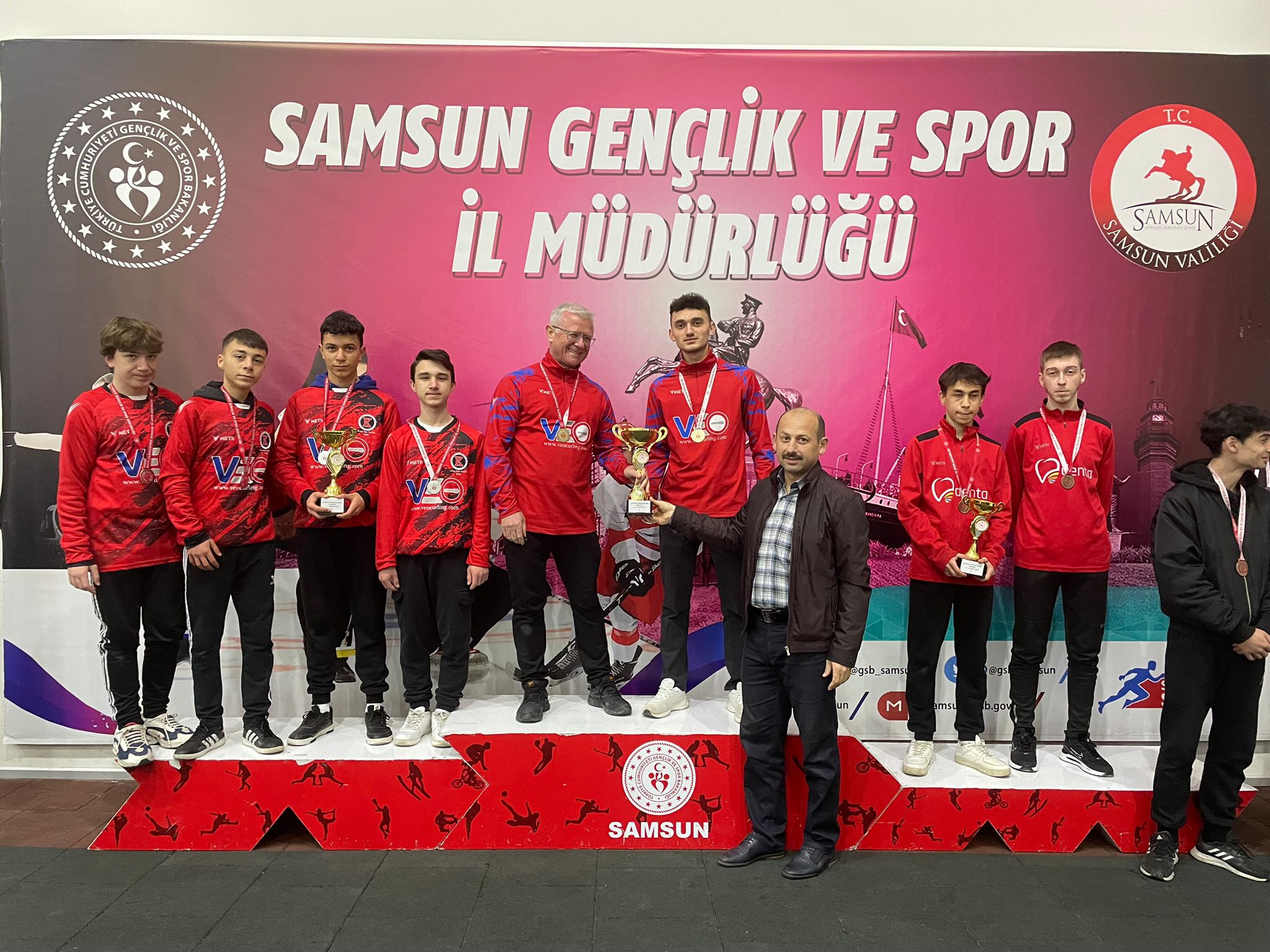 Samsun Curling Kupası 3 Etap müsabakaları sona erdi