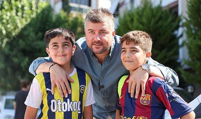 Geleceğin futbol yıldızlarına Başkan Duman’dan ziyaret