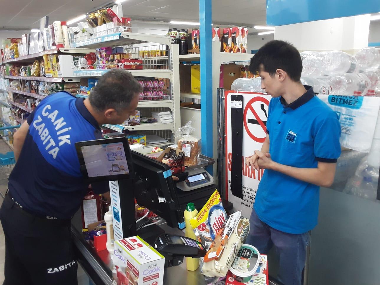 Canik Zabıtası denetimleri sıklaştırdı