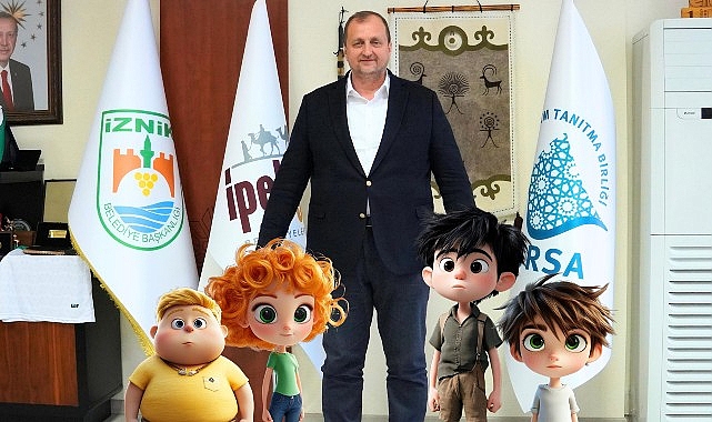 Çınar ve arkadaşları İznik Müzesi’nde