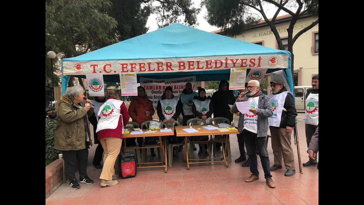 Aydın’da Emekliler Hakları İçin Meydanda!