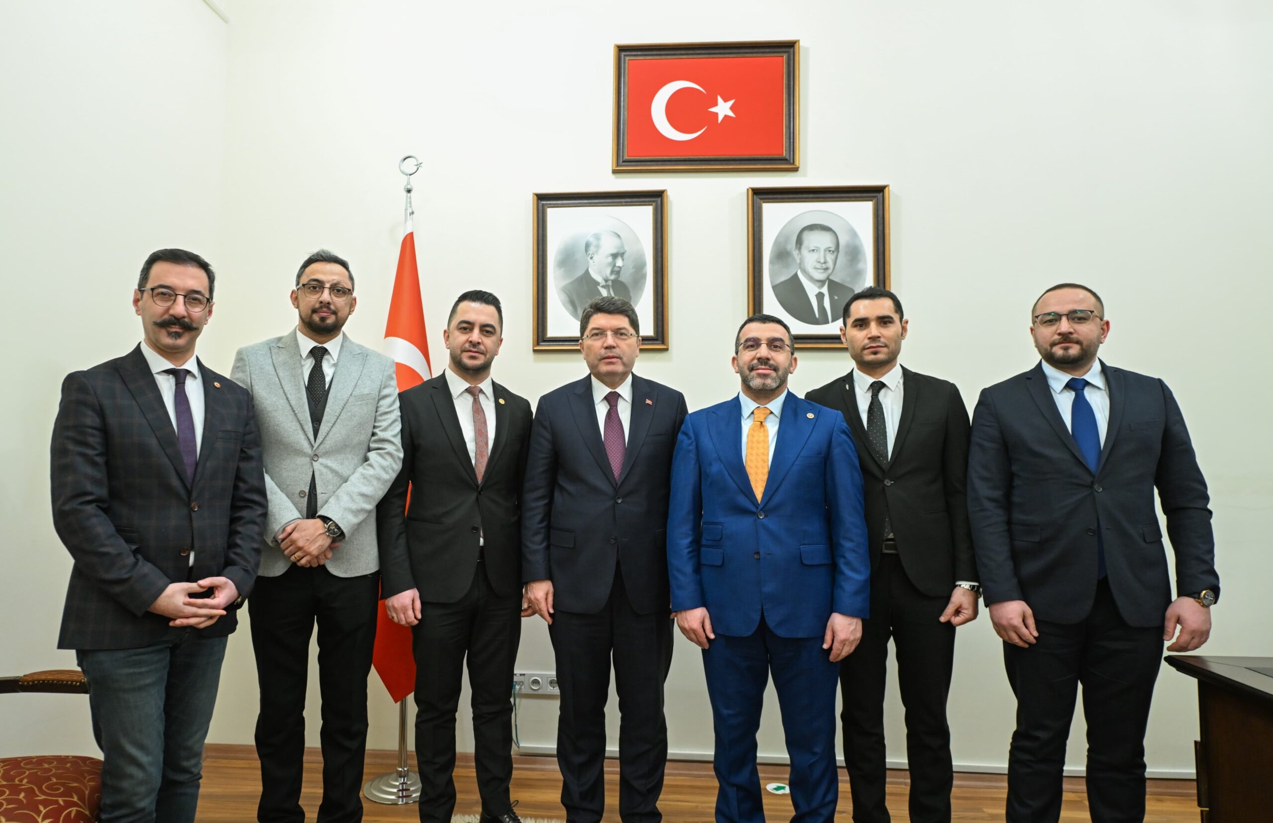 Kars Barosu Başkanı Yağcı’dan Adalet Bakanı Yılmaz Tunç’a ziyaret