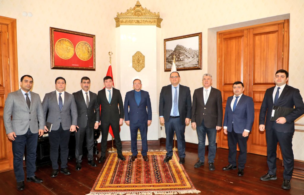 Azerbaycan İçişleri, Dışişleri ve Diaspora Bakanlığı yetkilileri Kars’ta!