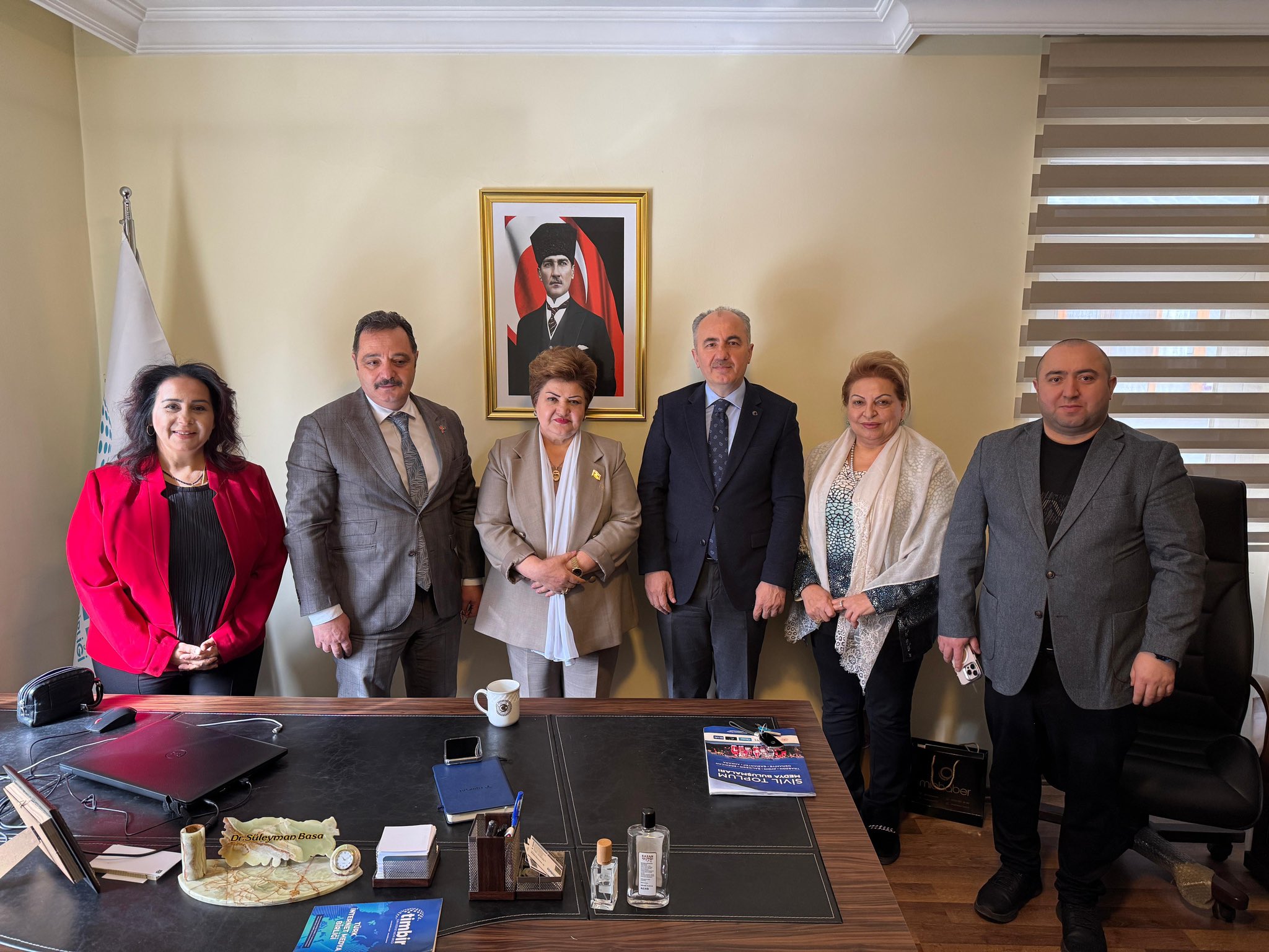 Hocalı Katliamı yıl dönümünde Azerbaycan heyetinden TİMBİR’e ziyaret