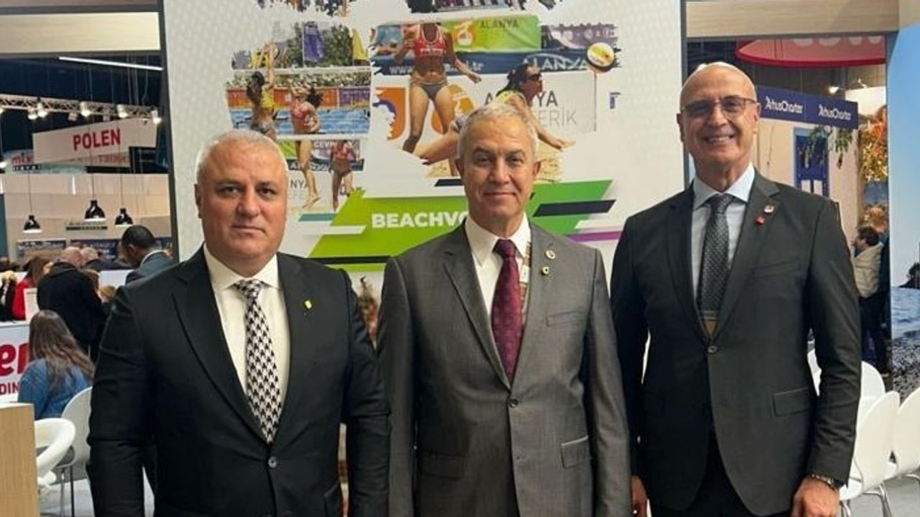 Turizm Fuarında Alanya için güçlü çalışma
