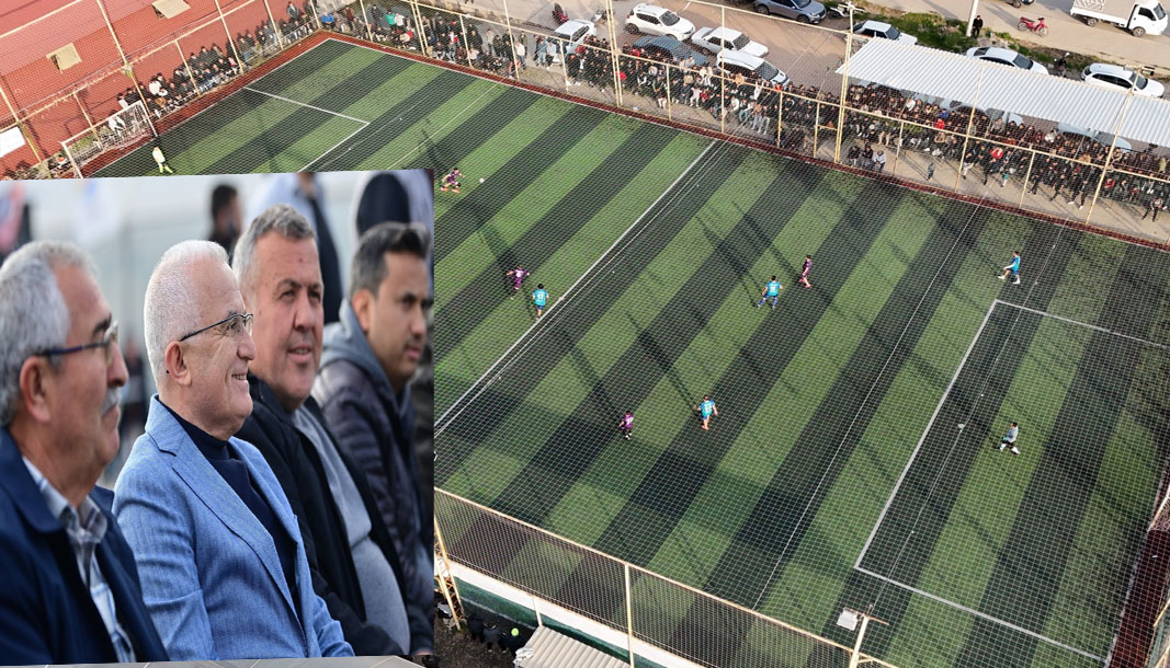 Kumluca 26. Geleneksel Halı Saha Futbol Turnuvası düzenlendi