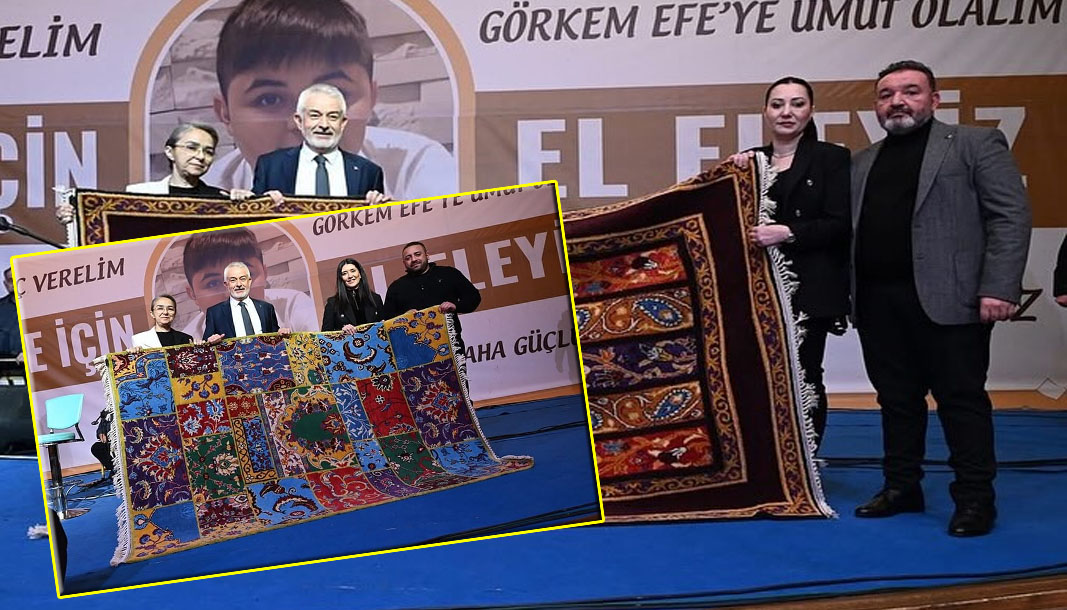 Görkem Efe için 2 Isparta halısını açık artırmayla satın aldılar
