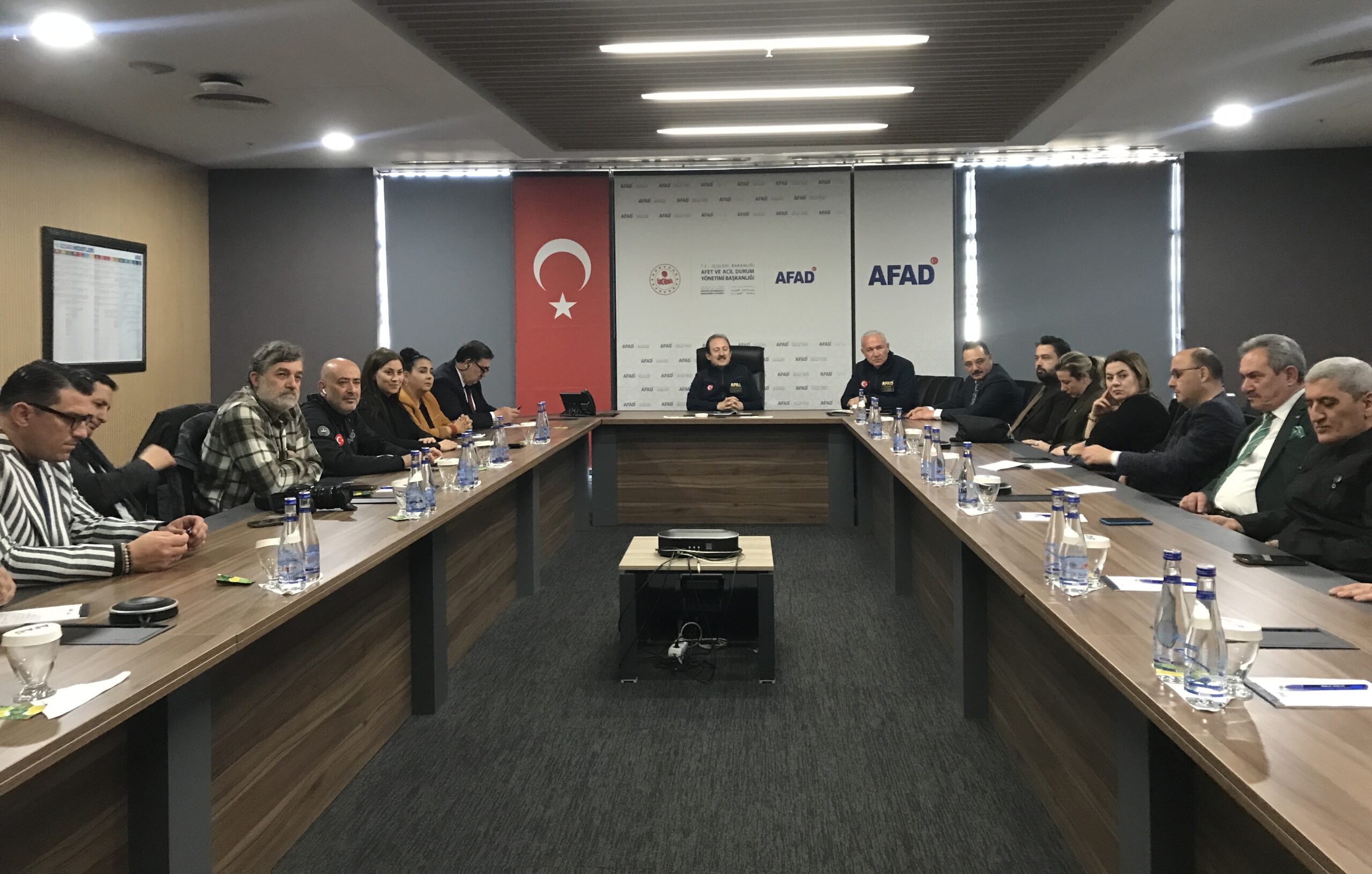 TİMBİR heyeti AFAD’da; AFAD Başkanı Pehlivan: Ege’de depremler azaldı