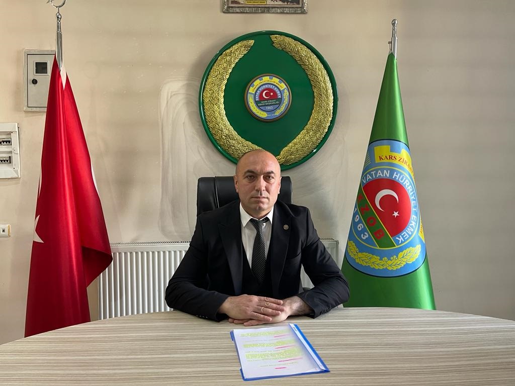 Kars Ziraat Odası Başkanı Mücük; “ÇKS kayıtlarınızı güncellemeyi unutmayın”