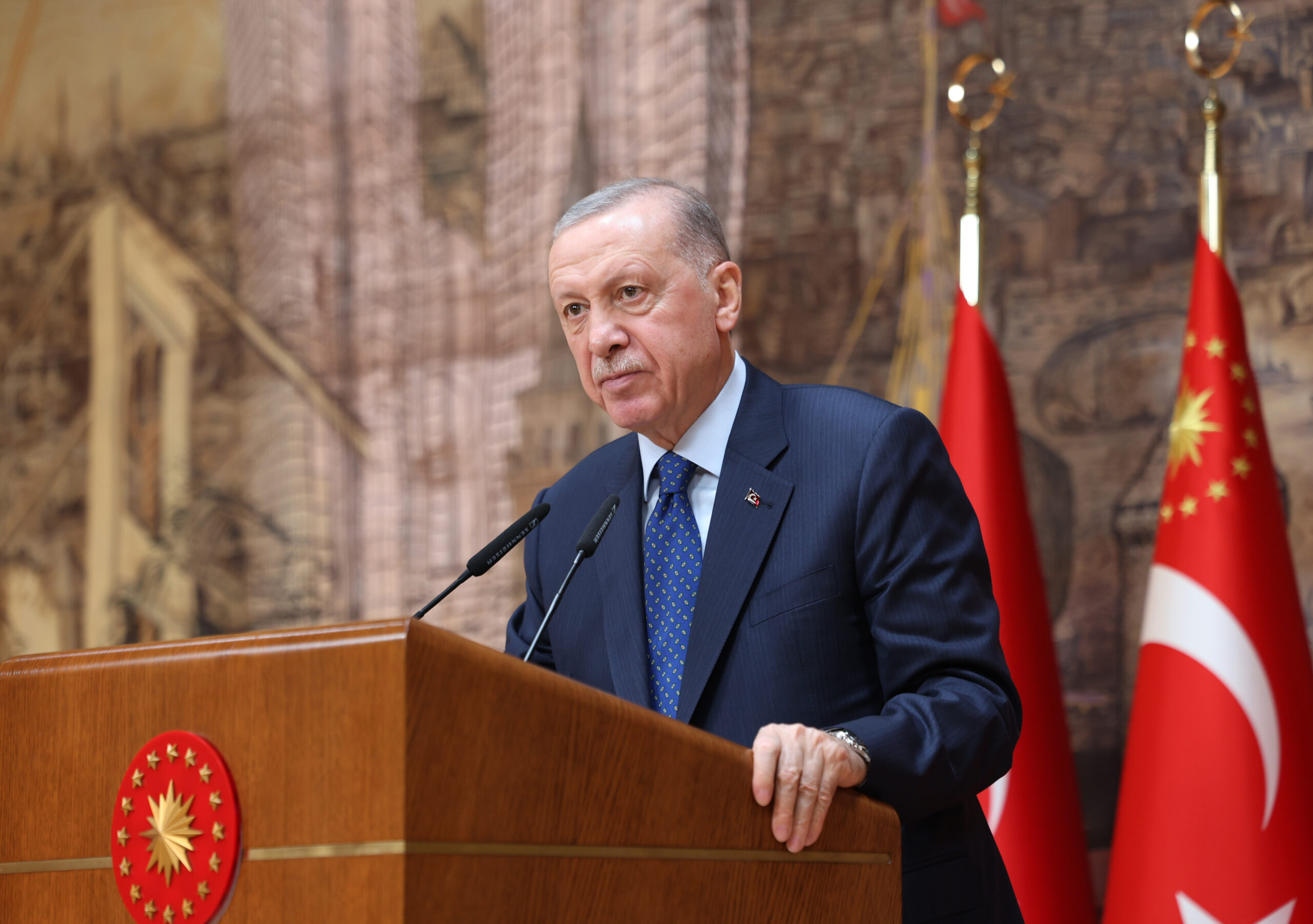 Cumhurbaşkanı Erdoğan: “Filistin Devleti kurulmadan İsrail huzura kavuşamaz”