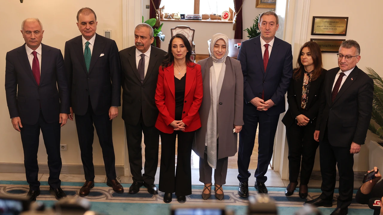 AK Parti ve DEM heyeti görüştü: Çok samimi bir sohbet yaptık