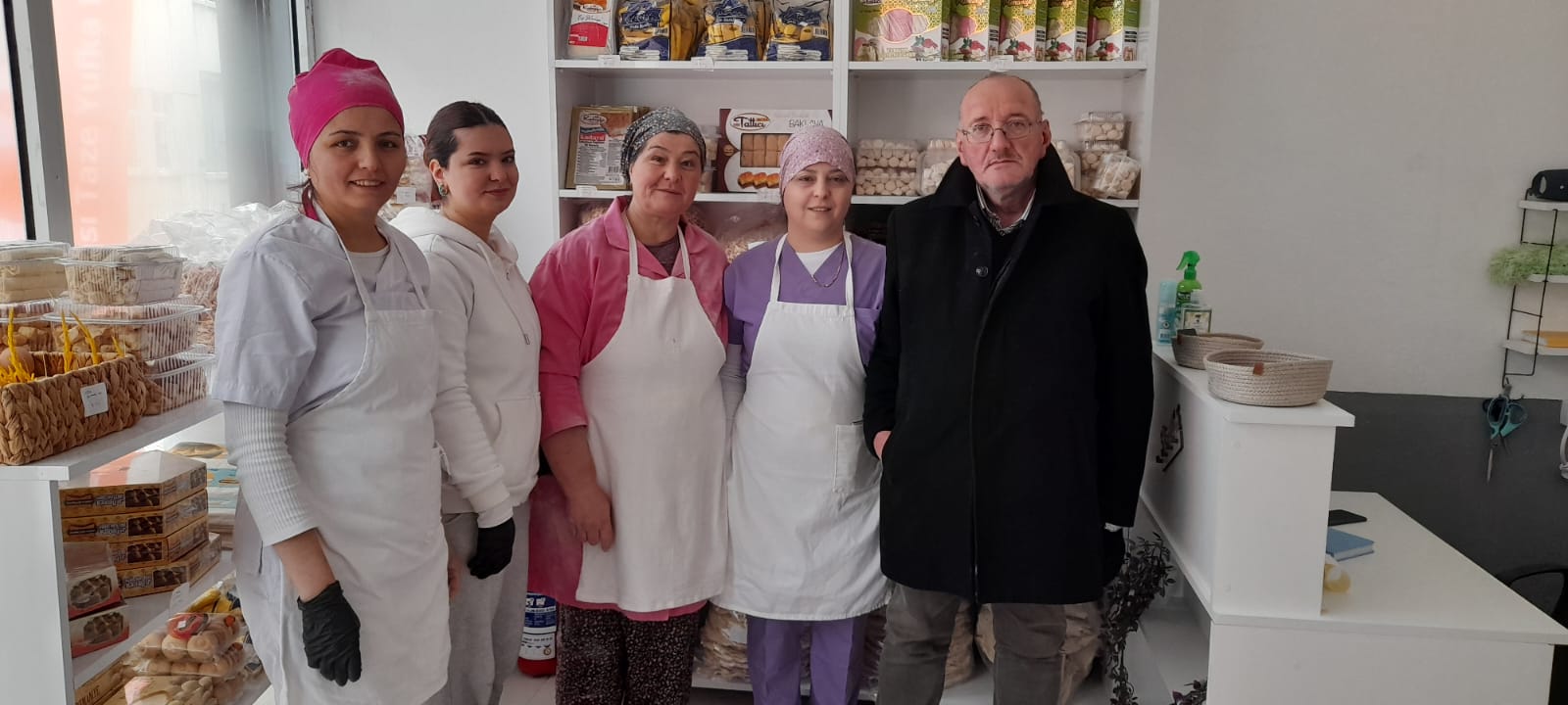 Şalpazarı’nda yeni açılan Aksoy Yufka, Ramazan’a hazır