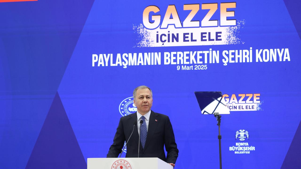 Bakan Yerlikaya: Filistin davası, insanlık vicdanının imtihanıdır