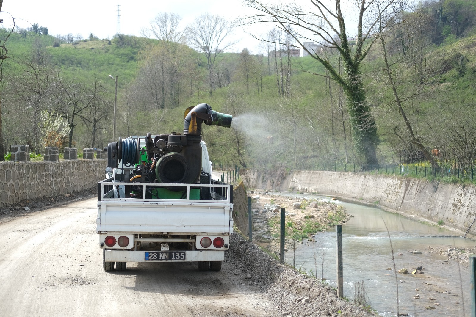 Bulancak Belediyesi sıcak havalara hazırlık yapıyor