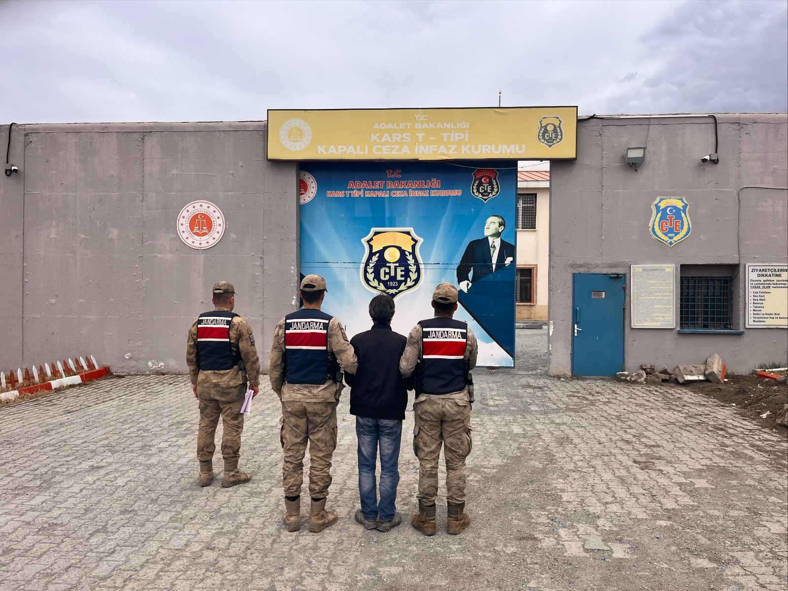 Kars’ta kesinleşmiş hapis cezası bulunan şahıs yakalandı