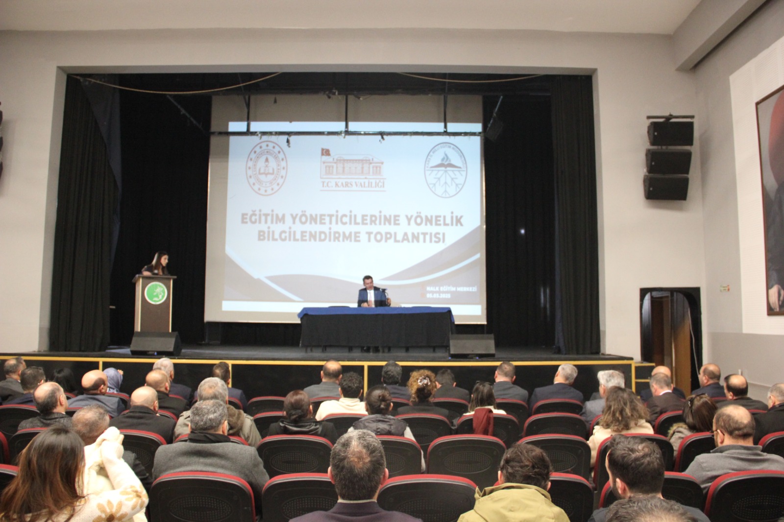 Kars’ta eğitim yöneticilerine yönelik bilgilendirme toplantısı yapıldı