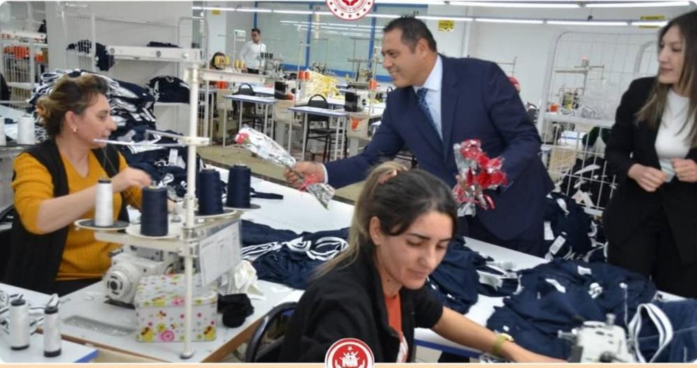 Kadınlar Günü’nde tekstil çalışanı kadınlar unutulmadı