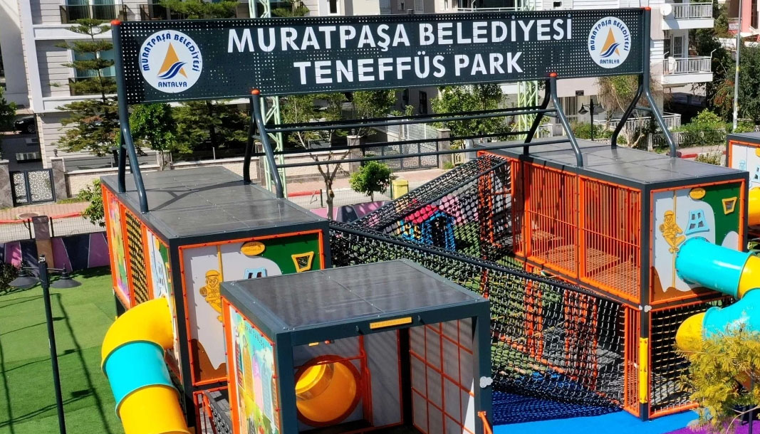 Antalya’da Teneffüs Park’a yeni oyun parkuru