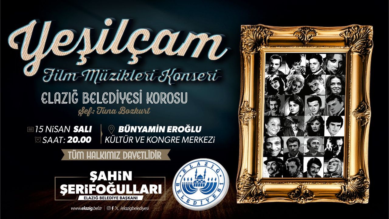 Elazığ’da Yeşilçam Nostalji Şöleni