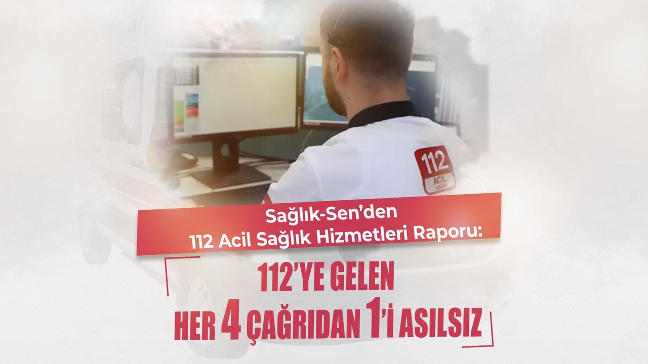 112 Acil’de Şok: Her 4 Çağrıdan 1’i Asılsız!