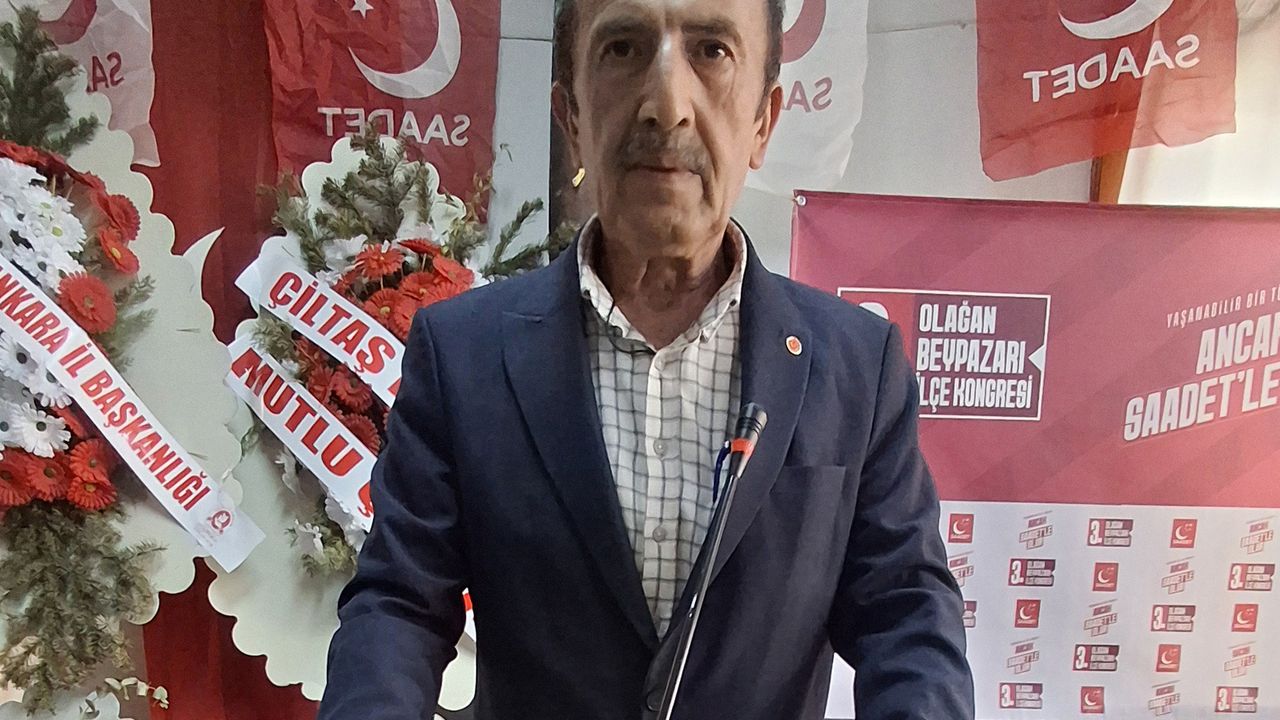 Saadet Partisi Beypazarı’nda Başkan Tiftik Güven Tazeledi