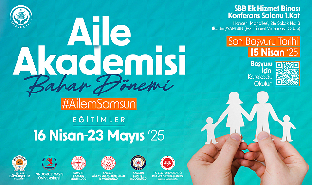 Samsun’da Ücretsiz Aile Eğitimleri Bahar Dönemi