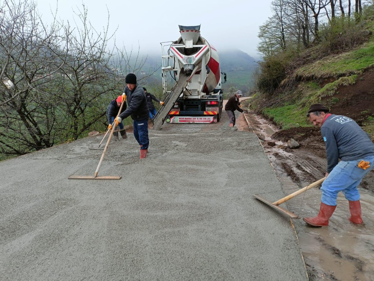 Ordu Büyükşehir’den Aybastı’ya ömürlük yol