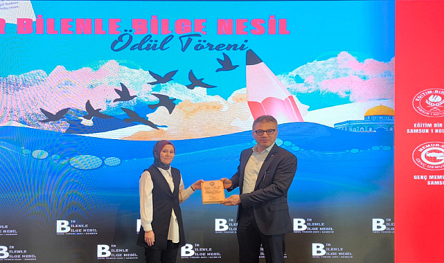 Samsun’da ‘Bir Bilenle Bilge Nesil’ Ödüllendirildi