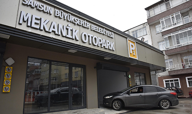 Samsun’da Yeni Mekanik Otopark Trafiği Rahatlatacak