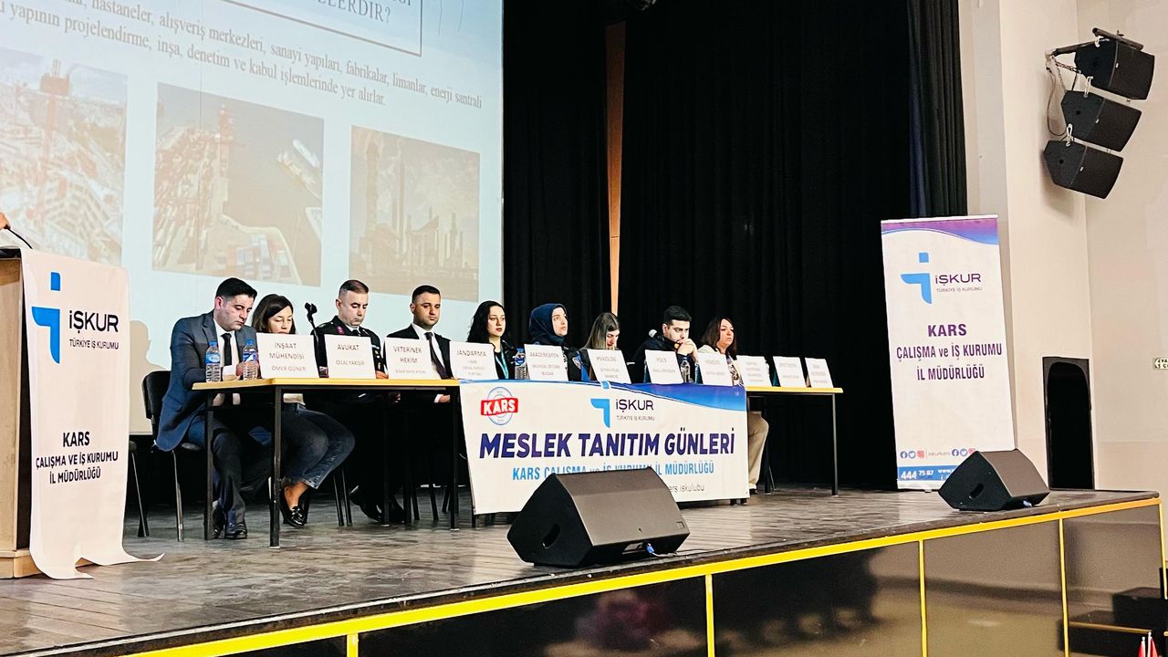 Kars’ta Kariyer Günleri: Öğrencilere Meslek Rehberliği