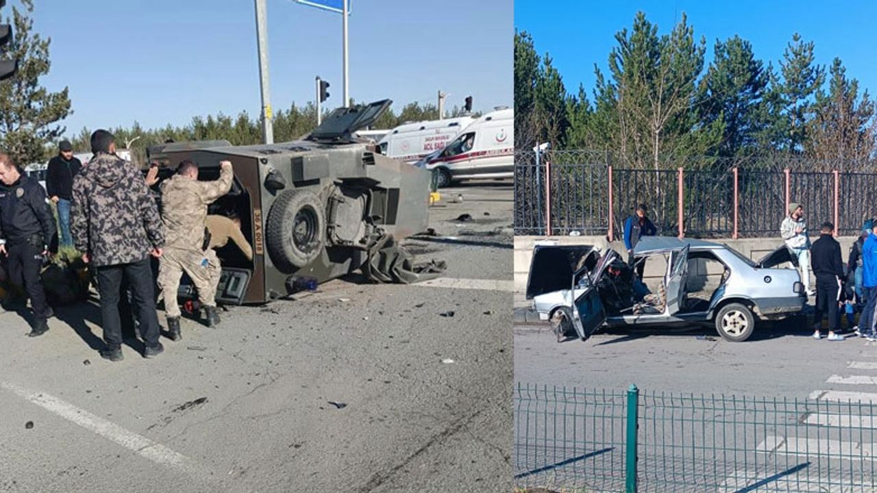 Kars’ta Zırhlı Polis Aracı Kazası: 1 Ölü, 5 Yaralı